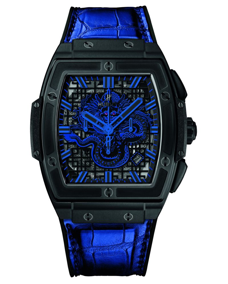 hublot-spirit-of-big-bang-fake-blue-black
