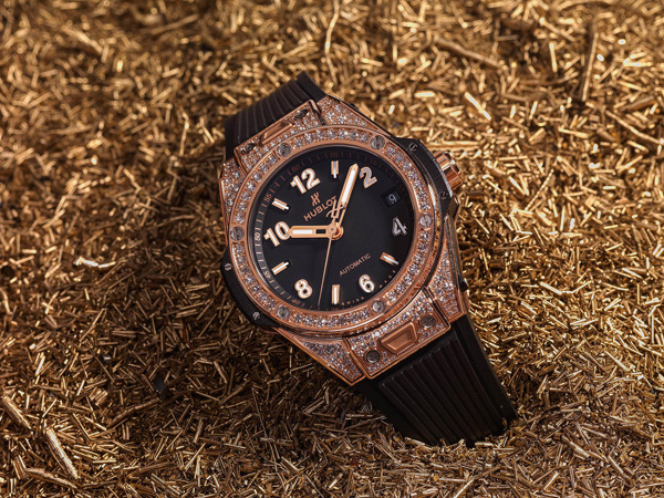 black dial copy Hublot Big Bang One-click 39 mm