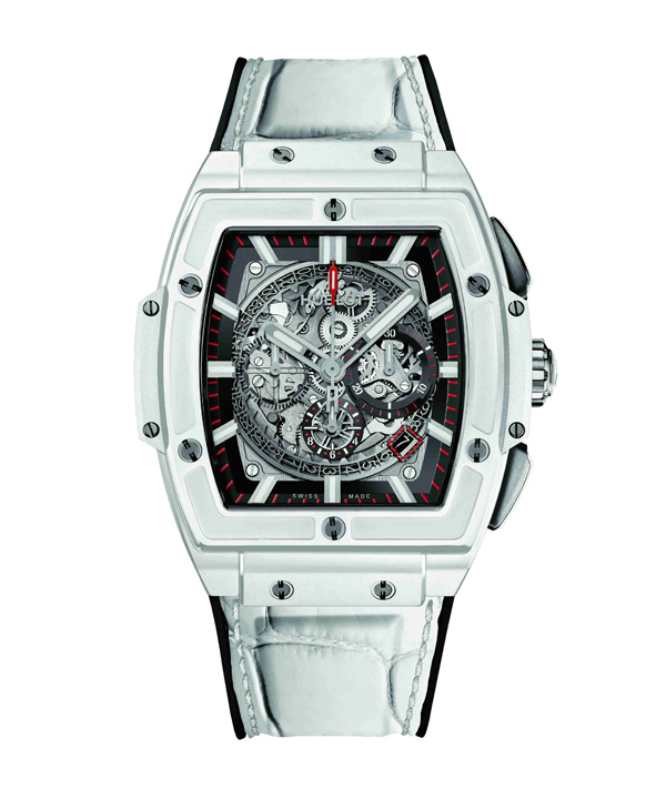 white case copy barrel Hublot Big Bang