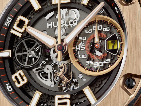 luminous scale fake Hublot Big Bang Ferrar