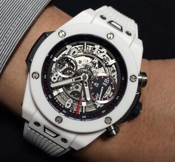 The skeleton dials have complicated and classic designs. 