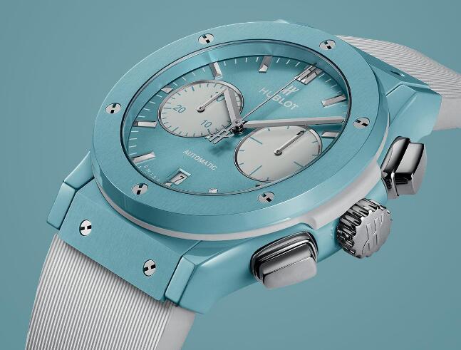 The timepiece perfectly embodies the concept of "Art of Fusion".