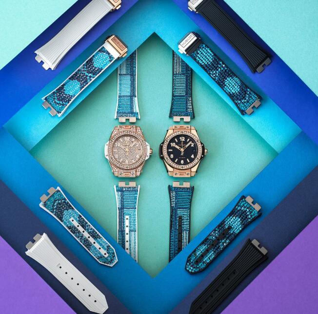All the Hublot watches are recognizable with the special features.
