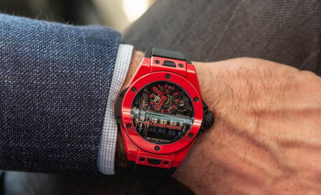Swiss duplication watches present mysterious dial effect.